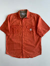 Carhartt FR Twill Work Shirt Short Sleeve – Faded Burnt Orange (2Xl)