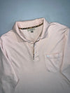 Burberry London Nova Check Trim Long Sleeve Polo (M)