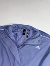 Adidas Colourblock 3-Stripes Oversized Windbreaker  Slate Blue/Lilac (M)