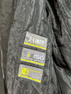 Advanced Experience Black Textile Motorcycle Jacket – Reflective Stripes, Cargo Pockets Padded (XL)