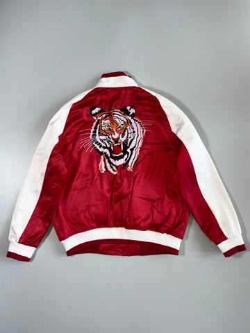 Sukajan Jacket Roaring Tiger Embroidery Claw Graphic (L)