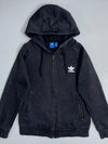 Adidas Originals | Trefoil Full-Zip Hoodie | Black (M)