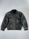 Vintage Fade Premium Original Pure Leather Jacket (XL)