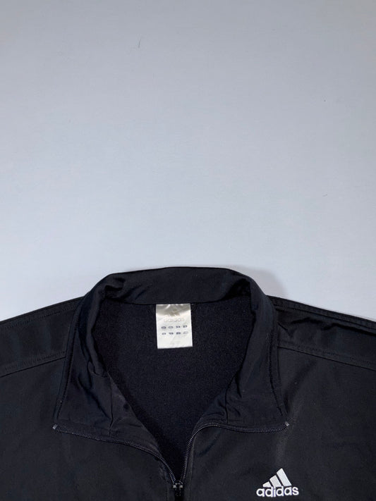 Adidas Black 3-Stripes Track Jacket (M/L)