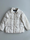 Calvin Klein White Puffer Jacket (L)