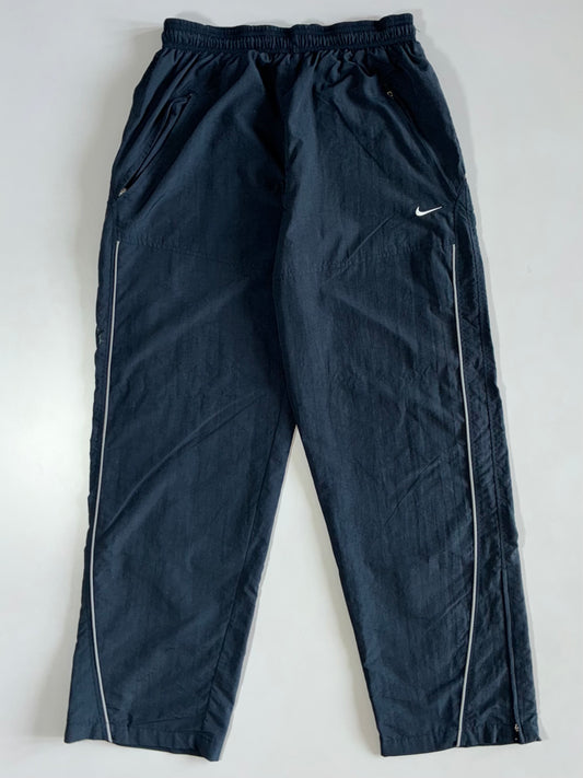 Nike Navy Piped Track Pants (W:28|L:38)