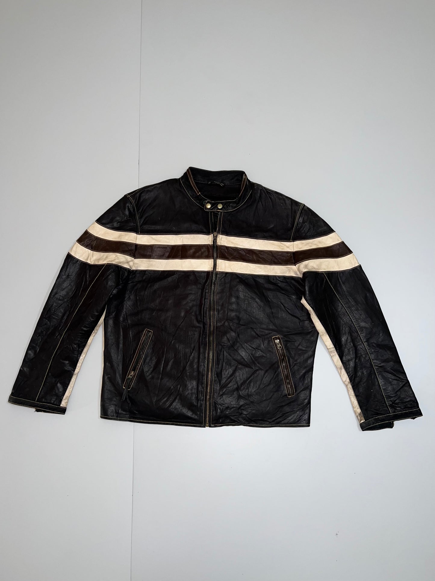 ZSuper Premium Original Leather Jacket (RARE) (XL)