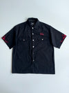 Chrome Eagle Embroidered Work Shirt (L)