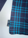 Vintage Burberry London Blue Label Nova Check Panel Long Sleeve Tee (XL)