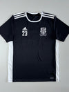 Adidas FSV Einheit Ueckermünde #23 Football Jersey – Black/White (XL)
