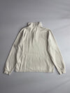 Polo Ralph Lauren | Cream Estate Rib Quarter-Zip Sweater (S)