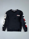 Fila Spellout Sleeve Crewneck
Sweatshirt in Black (S)