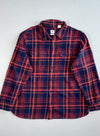 Levi’s Red & Navy Plaid Flannel Shirt(Xl)