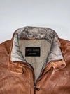 Lemon nuytens Premium Original Leather Jacket (2Xl)