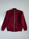 Religious 79 Gothic Graphic Track Jacket Burgundy, Size (L/M)