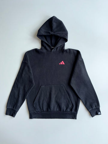 Adidas Sport Small Logo Pullover Hoodie – Black (S)