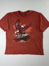 Atlas For Men “Wild Eagle Territories” Graphic Tee — Rust/Brick (4XL)