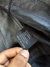 Yamaha Mesh Motorcycle Riding Jacket White/Black/Blue, Reflective Strip Padded (M)