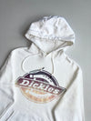 Dickies Holographic Logo Print Hoodie – White (S)