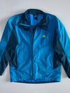Adidas | Climaproof 3-in-1 Nylon Shell Jacket | Cyan Blue & Steel (L)