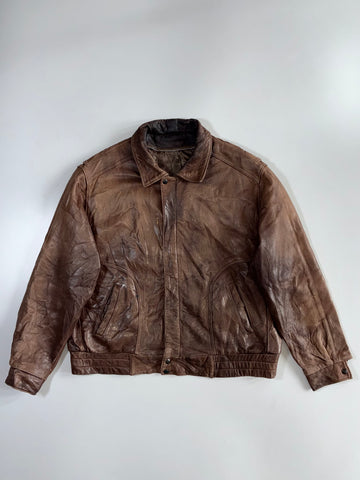Premium Original Leather Jacket (XL)