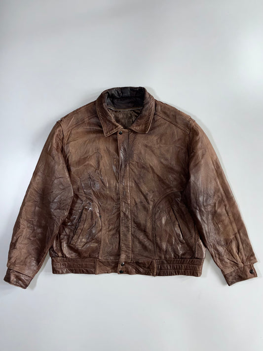Premium Original Leather Jacket (XL)