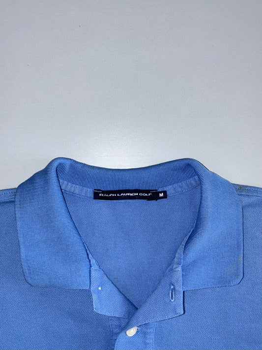 Ralph Lauren Golf Vintage Cornflower Blue Polo T-Shirt women’s (XS)