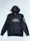 The North Face Black Half Dome Logo Hoodie with Sleeve Zip Pocket  (XL)