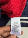 Polo Ralph Lauren Script Logo Raglan Zip Hoodie – Red/Navy (S)