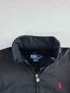 Polo Ralph Lauren Black Fleece-Collar (Hidden Cap) Jacket (XL)