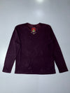 Big Train Osaka “Jizo-Bosatsu” Graphic Long Sleeve Tee  Maroon, (L)