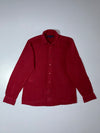 Tommy Hilfiger Maroon Linen Shirt Deep red linen (S)