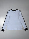Adidas Originals 3-Stripe Long Sleeve Tee White (S)