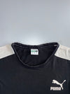 Puma | T7 Retro Panel Tee | Black/White (L)