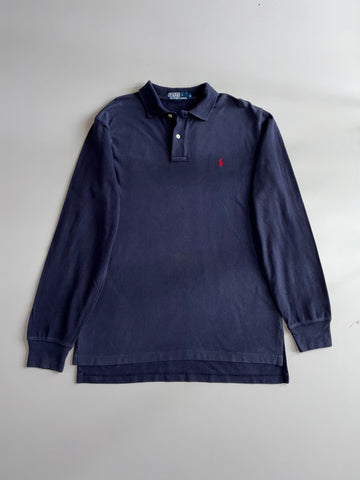 Polo Ralph Lauren Long Sleeve Polo – Navy (XL)