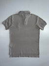 Polo Ralph Lauren Big Pony Polo Shirt #3 Sleeve Patch Pink Pony  Grey (L)