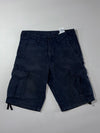 Carhartt Navy Cotton Cargo Shorts (W:32) (L:22)