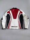Speed-R Leather Racing Jacket genuine leather moto jacket, perforated chest panel (M)