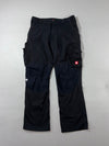 Engelbert Strauss Black Multi-Pocket Cargo Work Pants (W:36) (L:44)