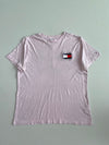 Tommy Jeans Embroidered Flag Logo T-Shirt (L)