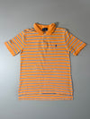 Polo Ralph Lauren Striped Piqué Polo Shirt  (XS)