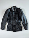 Scout Leder Black Leather Touring Jacket (2XL)