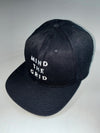 Vintage Flexfit Black Mind The Grid Snapback Cap (Adjustable)