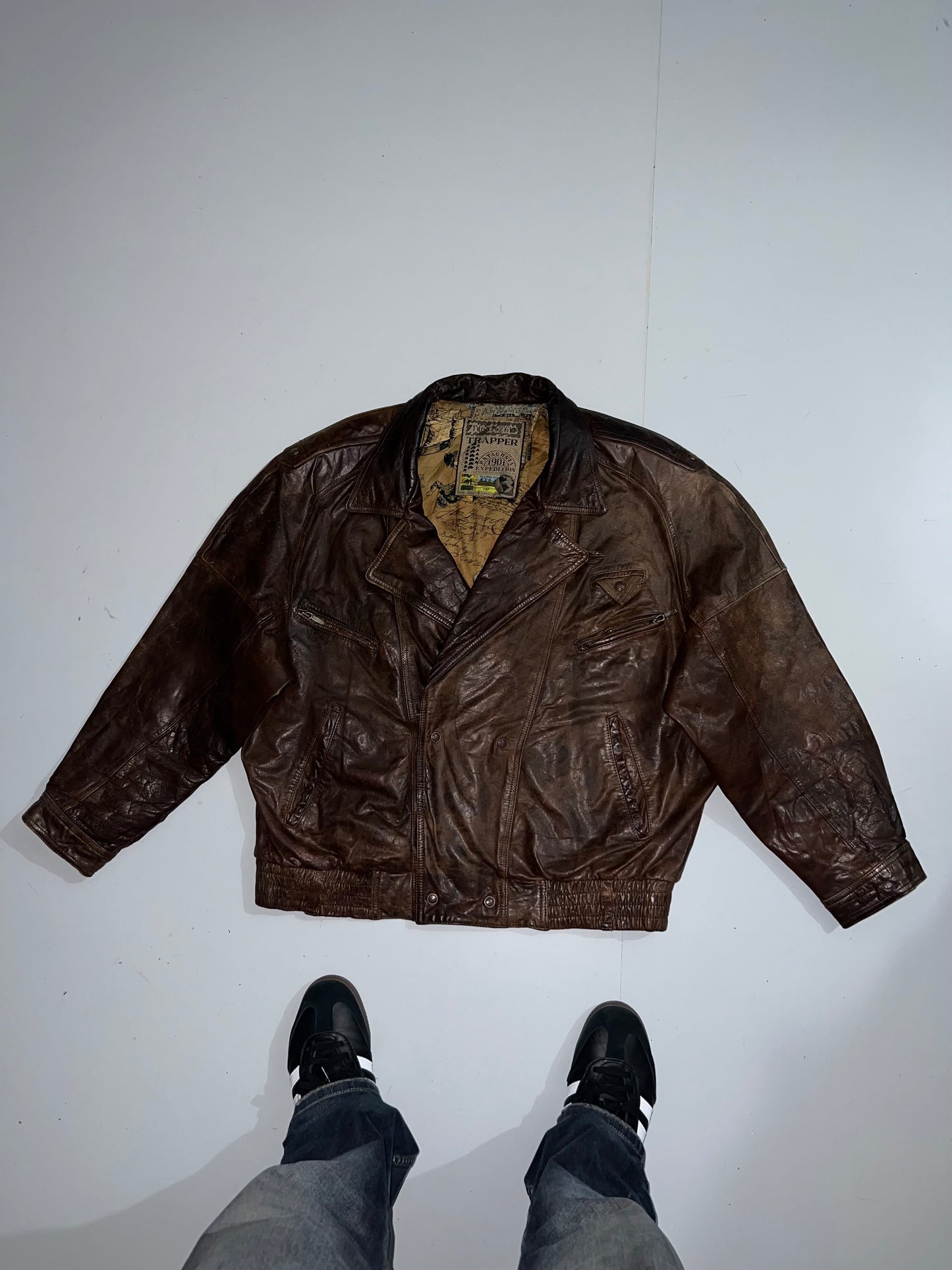 ! !         Super Premium Original Leather (RARE) (2XL)