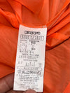 Kappa Neon Orange Hooded Windbreaker Jacket – Size (XS)