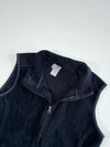 Champion Fitted Fleece Zip Vest – Black Women’s (XS)