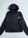 The North Face Women's Black Full Zip Hoodie – Cropped Fit – (S)