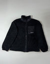 Jack & Jones Originals Studio Black Sherpa Fleece Jacket (XL)