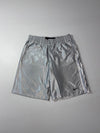 Nike Basketball Silver Metallic Mesh Shorts (W:34) (L:23)