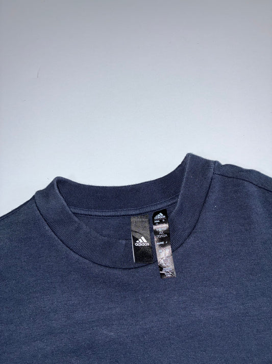 Adidas | 3-Stripe Boxy Crewneck Sweatshirt | Navy Women’s (M)